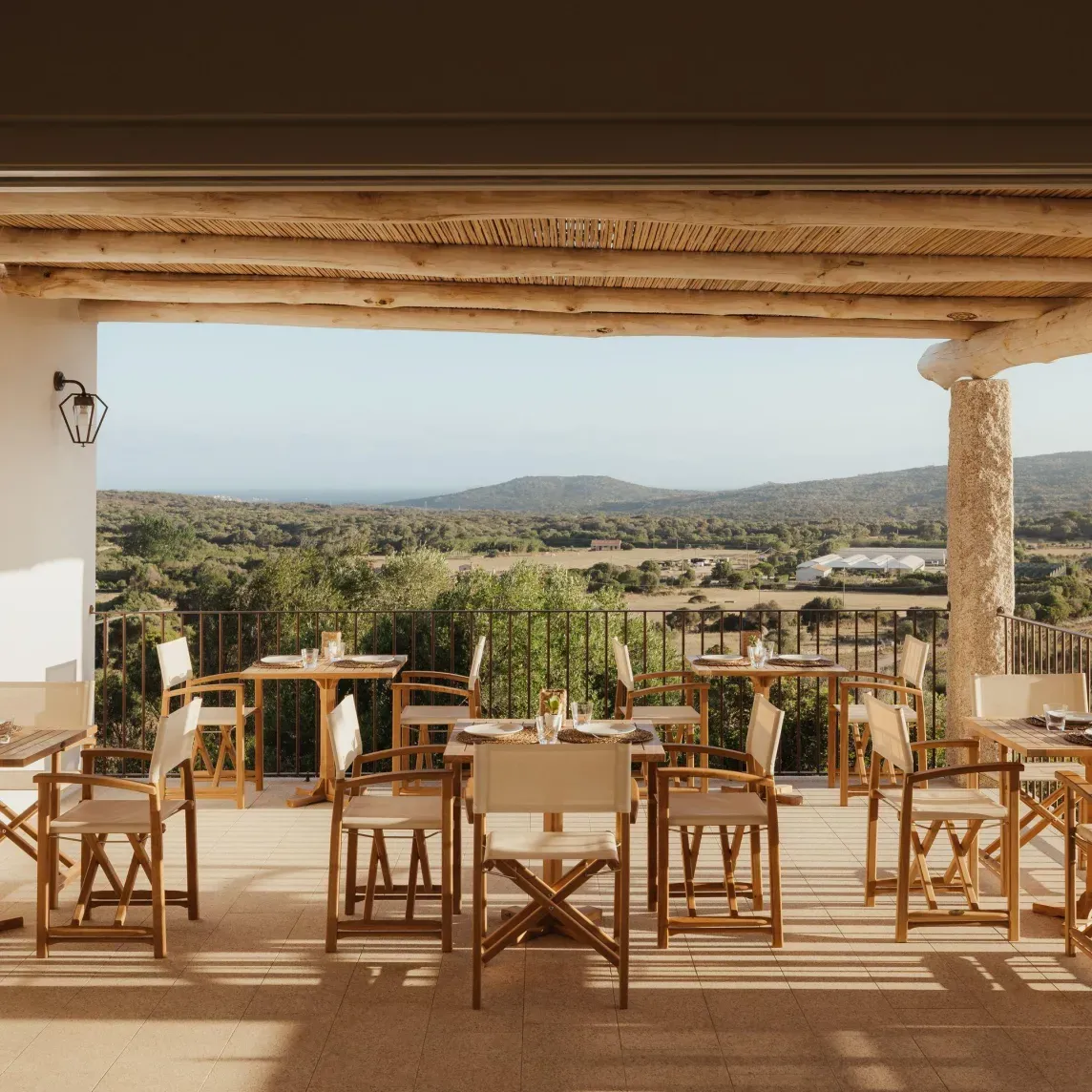 Terrazza delle colazioni Nuali